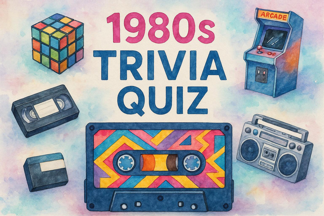 1980s Trivia Questions and Answers Printable Fun Quiz