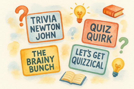 Funny Team Names for Trivia Night Creative and Hilarious Ideas