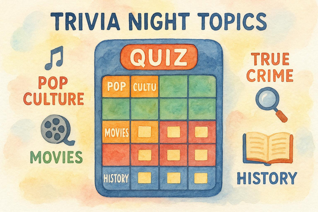 Trivia Night Topics Best Themes for an Engaging Event