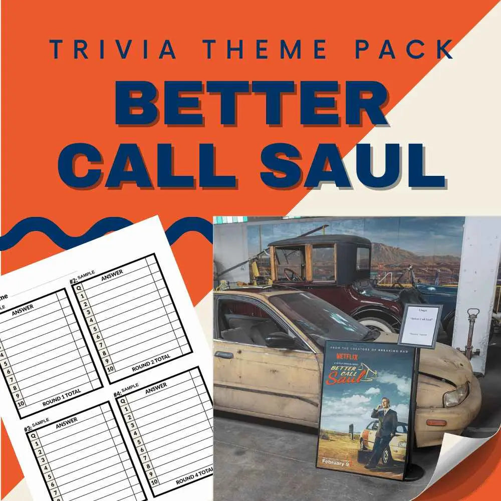 Better Call Saul Trivia Night Theme Pack