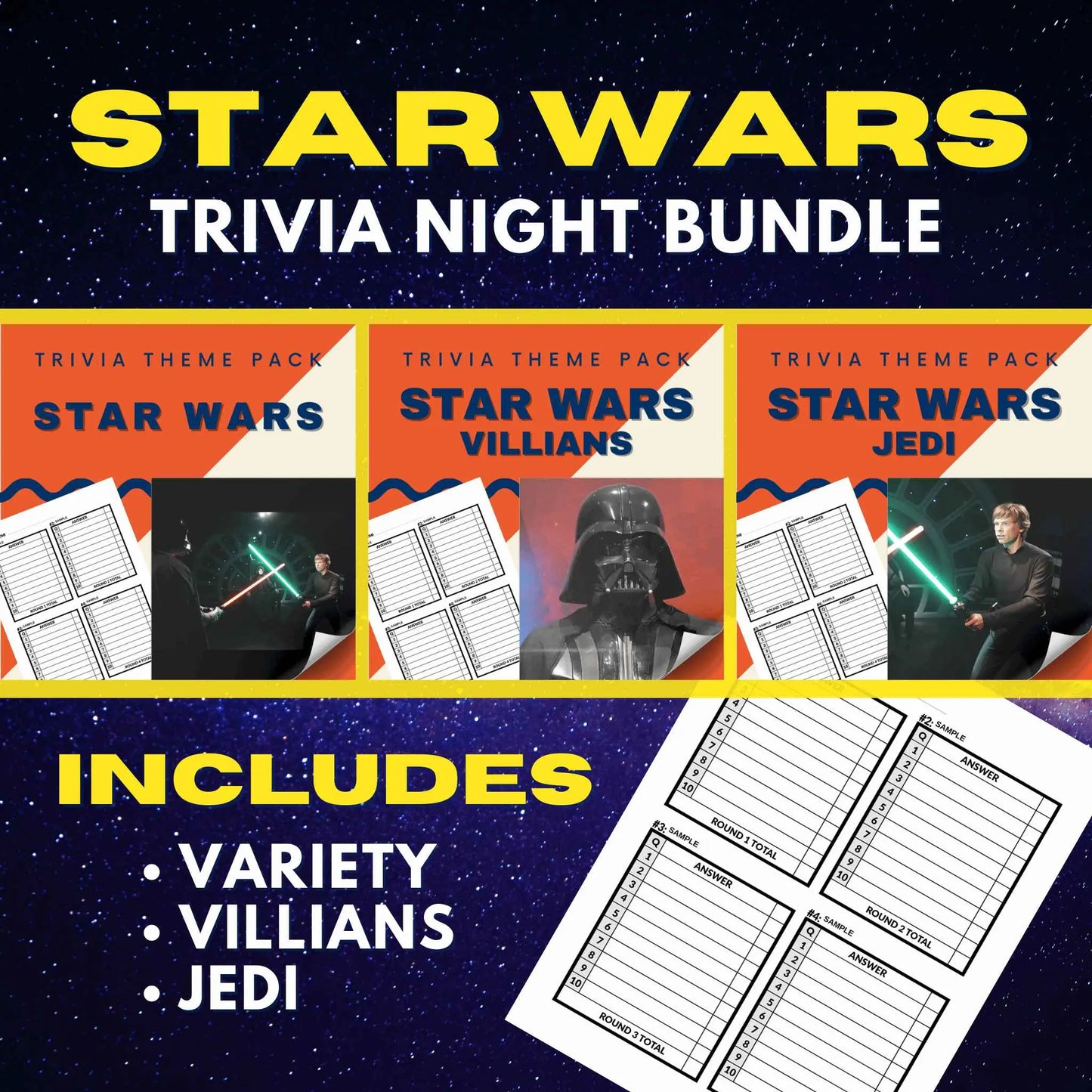 Star Wars Trivia Night Bundle