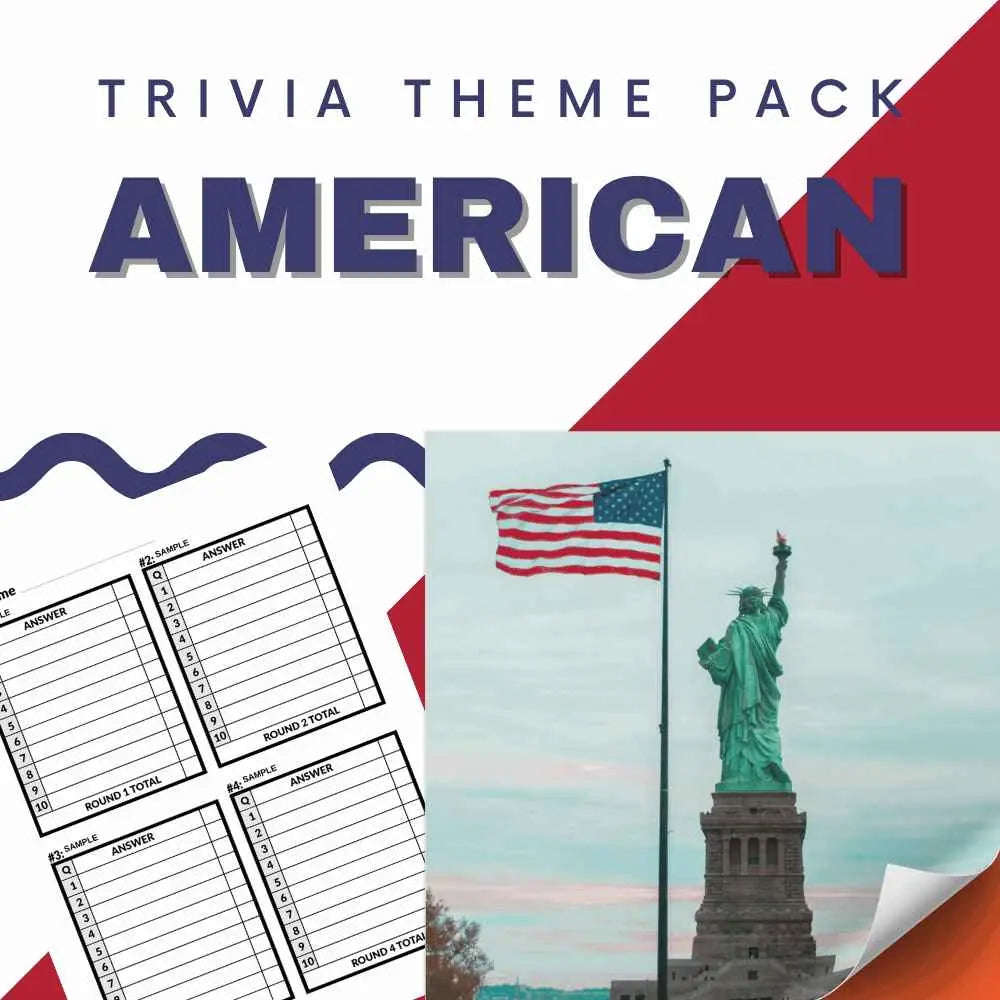 American Trivia Night Theme Pack