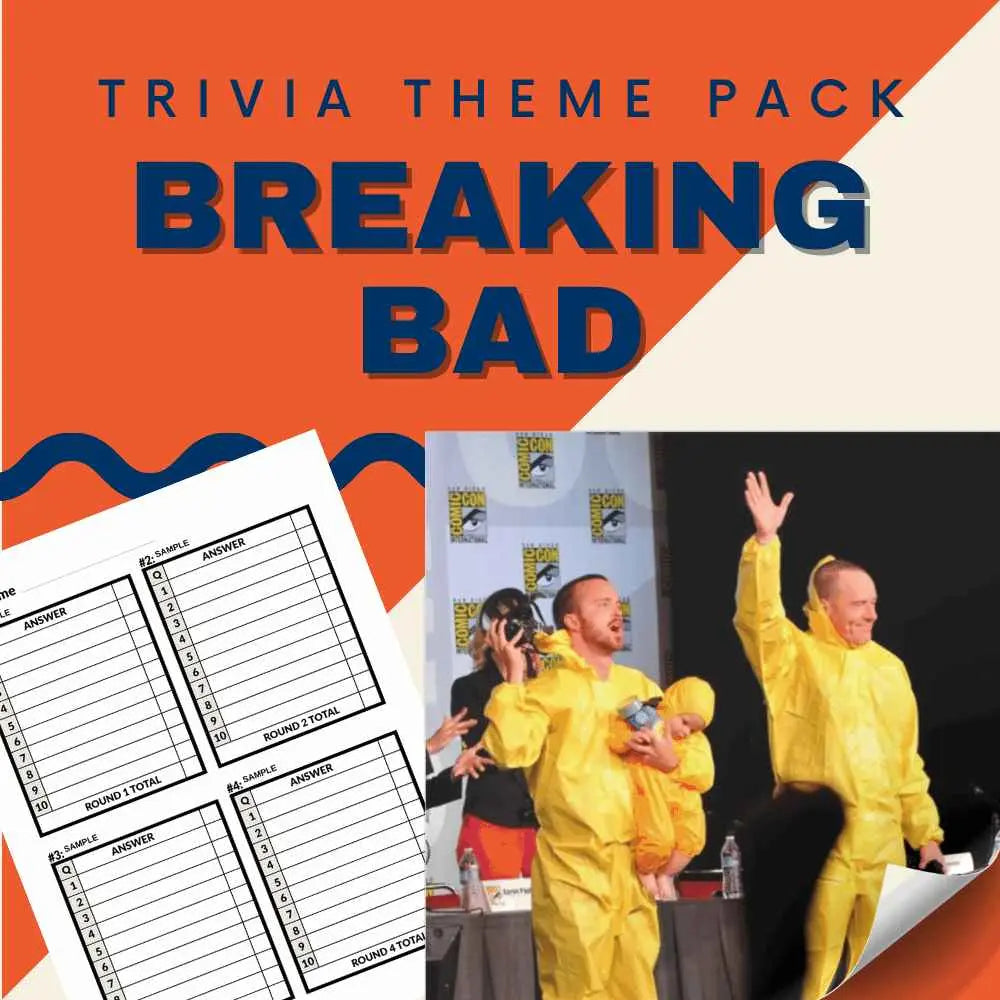 Breaking Bad Trivia Night Theme Pack
