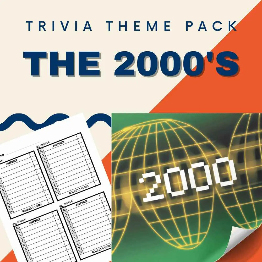 2000's Trivia Night Theme Pack