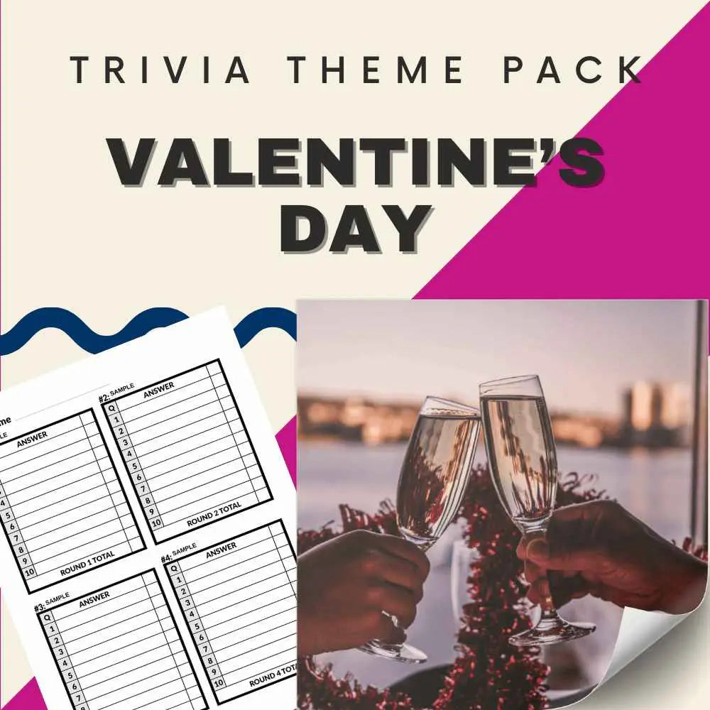 Valentine's Day Trivia Night Theme Pack