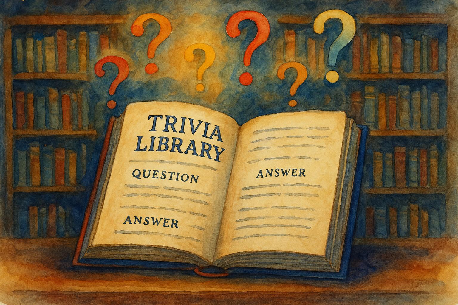 Trivia Library The Best Collection of Trivia Questions and Answers ...
