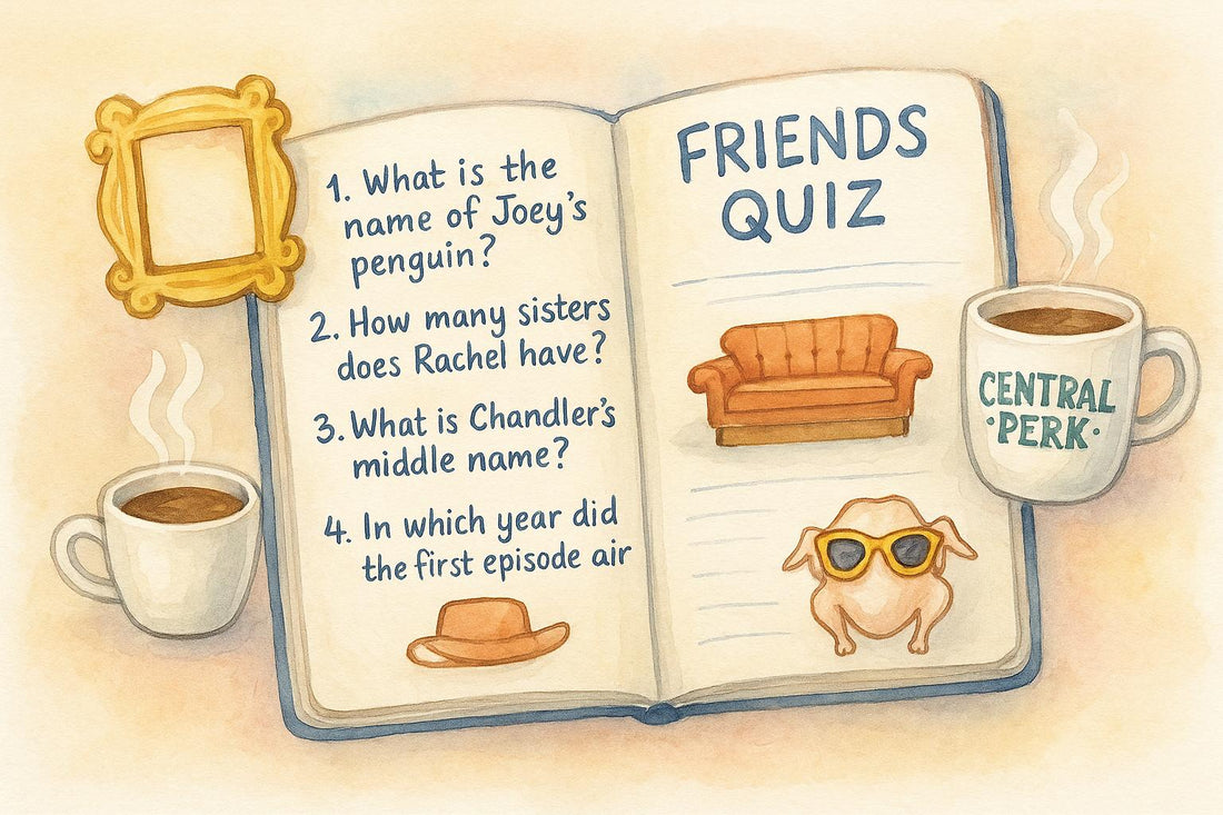 Friends Quiz Trivia Questions to Challenge Your Knowledge