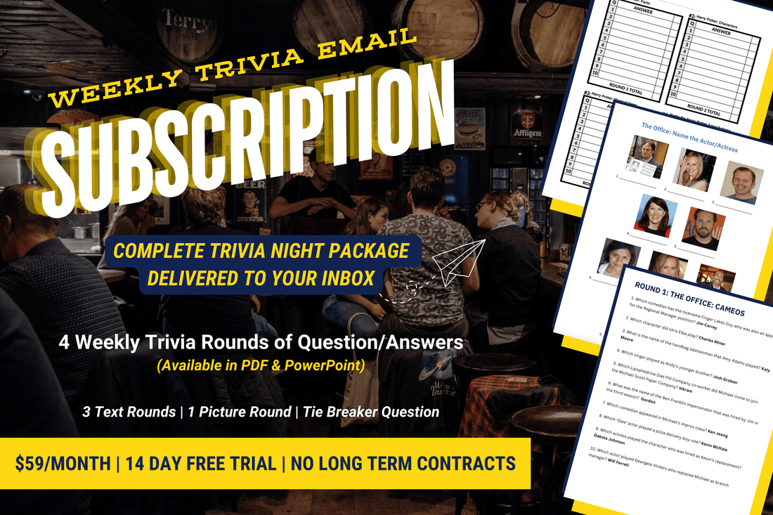 Trivia team building activities for office events and corporate trivia