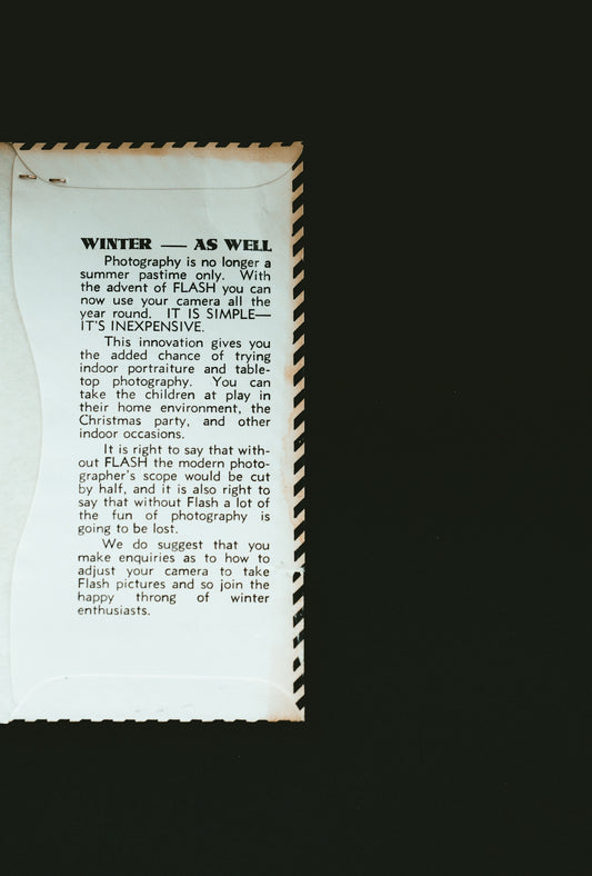 white printer paper with black text