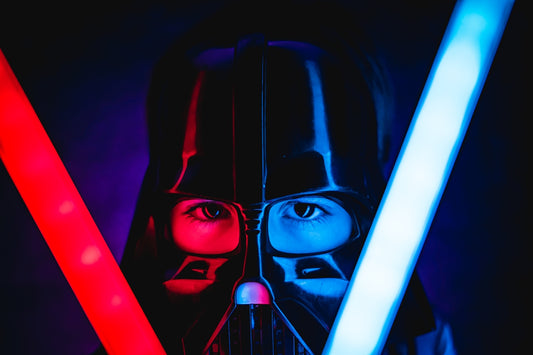 purple and black alien illustration