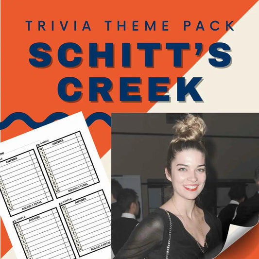 Schitt's Creek Trivia Night Theme Pack