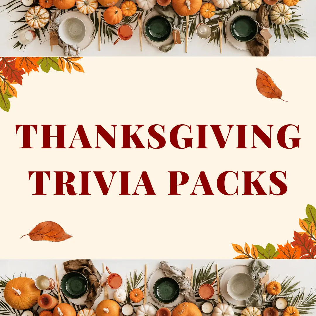 Thanksgiving Trivia Theme Packs