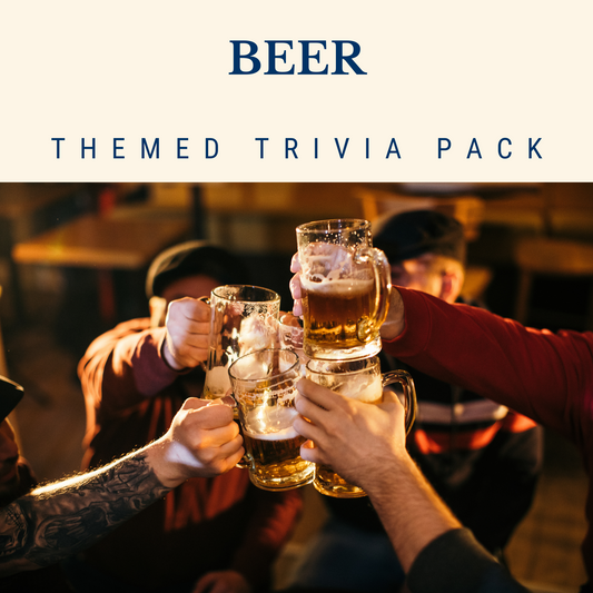 Beer Trivia Night Theme Pack for Bars and Restaurants