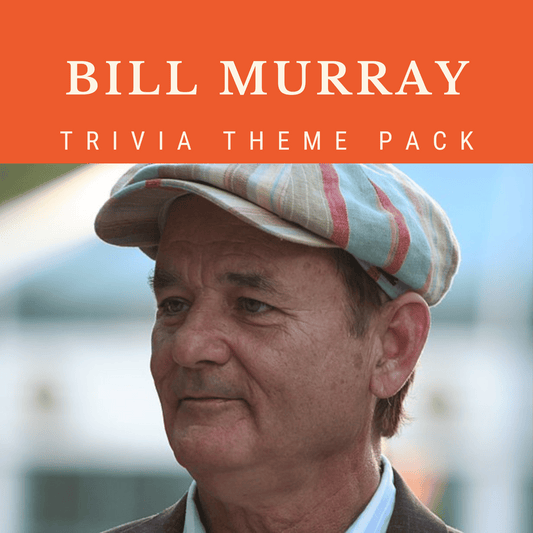 Bill Murray Trivia Night Theme Pack for Bars and Restaurants