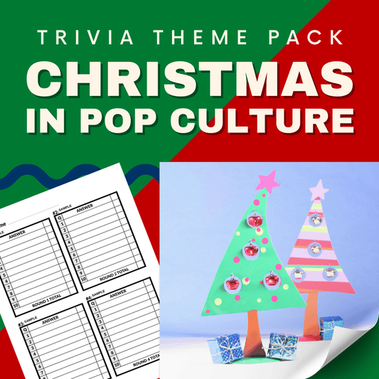 Christmas in Pop Culture Printable Trivia Questions and Answers for Pub Quiz.