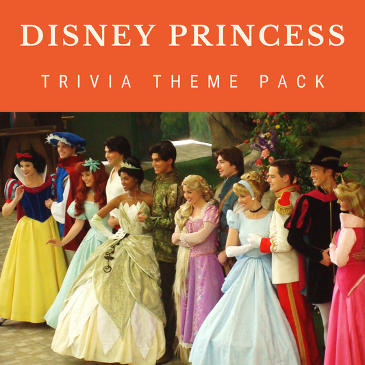 Host a magical Disney Princess trivia night with 40+ questions designed for fans of all ages