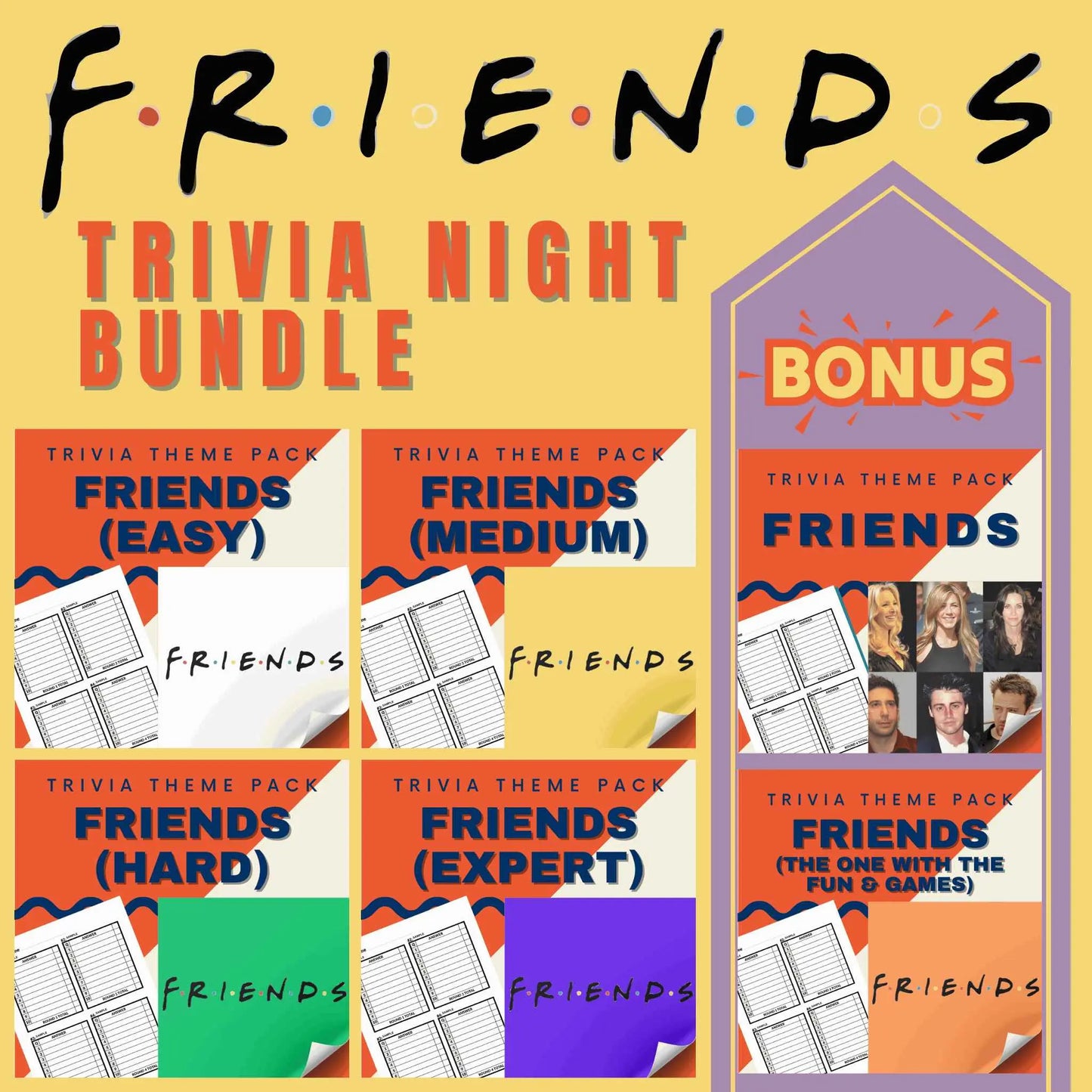 Friends Trivia Night Bundle