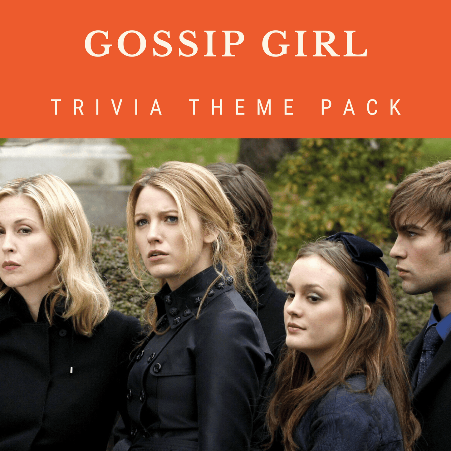 Gossip Girl Trivia Night Theme Pack for Bars and Restaurants