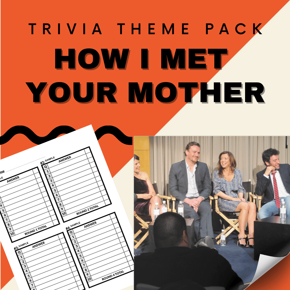 How I Met Your Mother Trivia Night Theme Pack