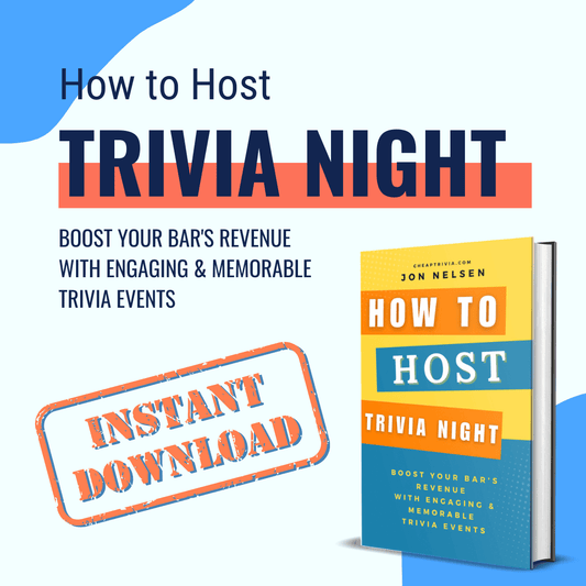 how to host trivia night at a bar