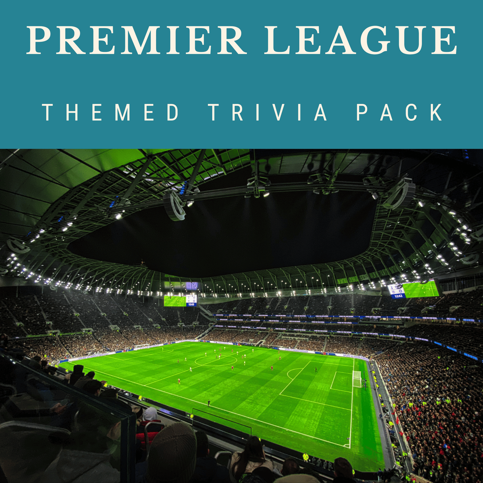 Premier League Trivia Night Theme Pack – Football-Themed Quiz Covering Premier League History, Players, and Matches