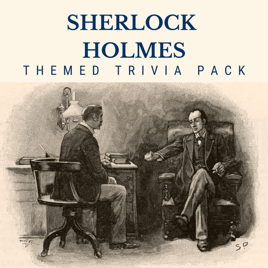 Sherlock Holmes Trivia Night Theme Pack for Bars and Restaurants