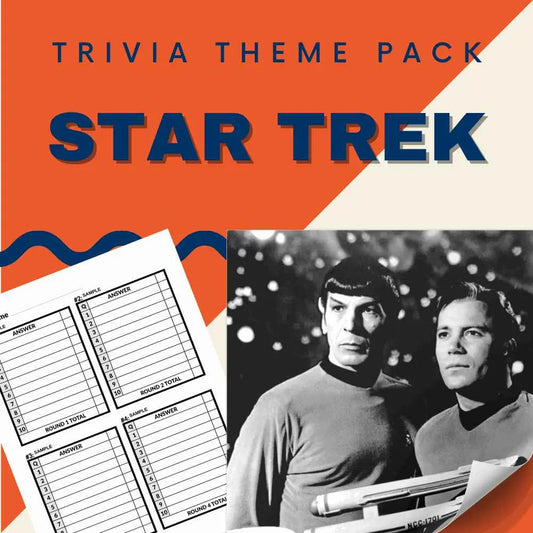 Star Trek Trivia Night Theme Pack