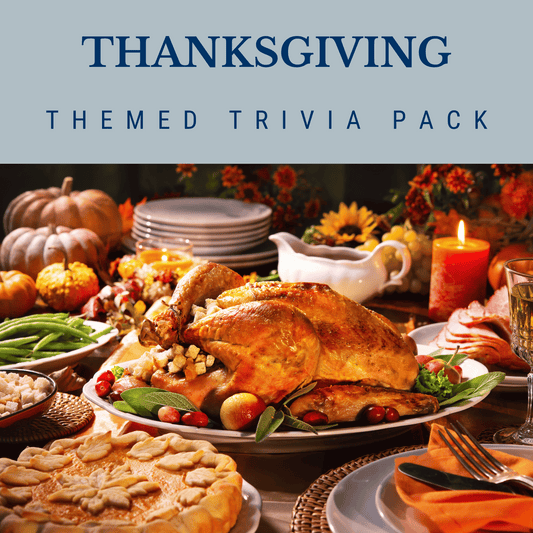 Thanksgiving Trivia Night Theme Pack for Bars and Restaurants