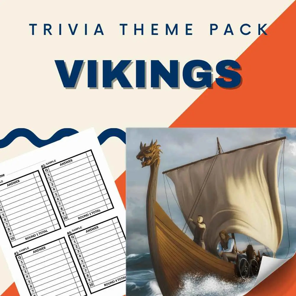 Vikings Trivia Night Theme Pack