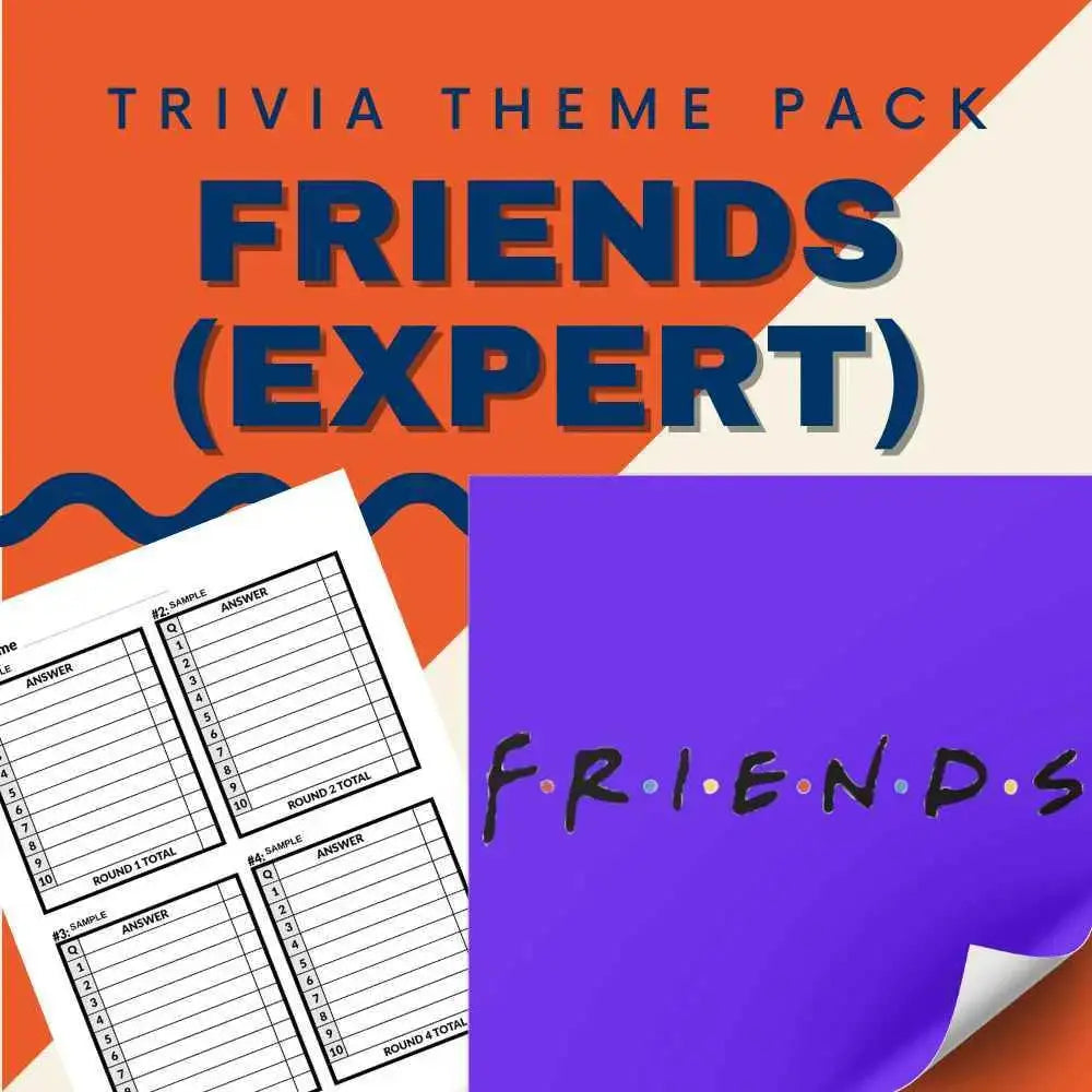 Friends Trivia: 75+ Questions for Bar Trivia Night (Expert)
