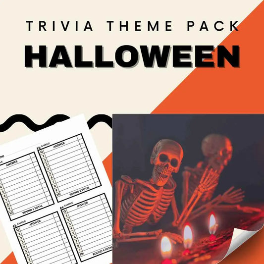 Halloween Trivia Night Theme Pack