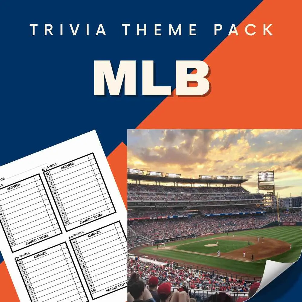 MLB Trivia Night Theme Pack