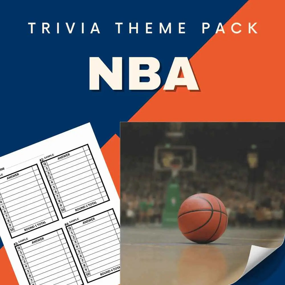 NBA Trivia Night Theme Pack