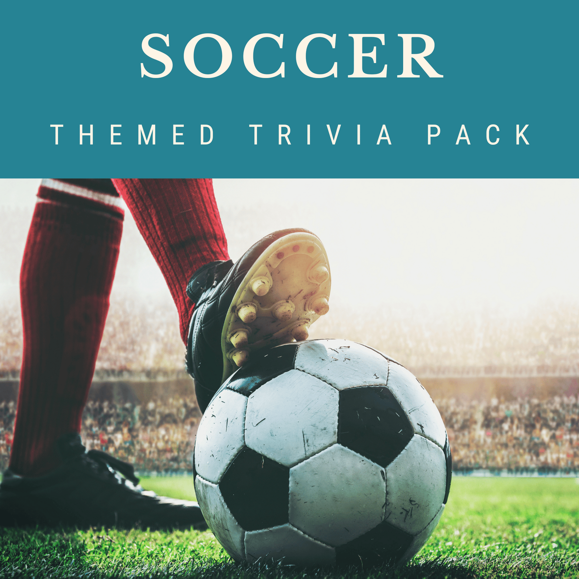 Soccer Trivia Night Theme Pack for Bars and Restaurants