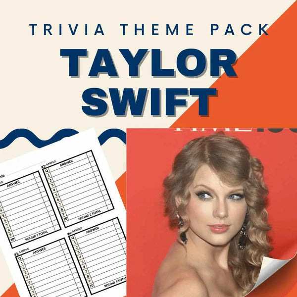 Taylor Swift Trivia Questions & Answers Pack | Cheap Trivia
