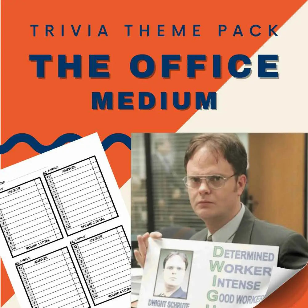 The Office (US Version) Trivia Night Theme Pack (MEDIUM)